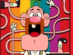 Uncle Grandpa Psychedelic Puzzles